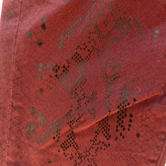 7forallmankind snakeskin pants - Picture 2 of 3